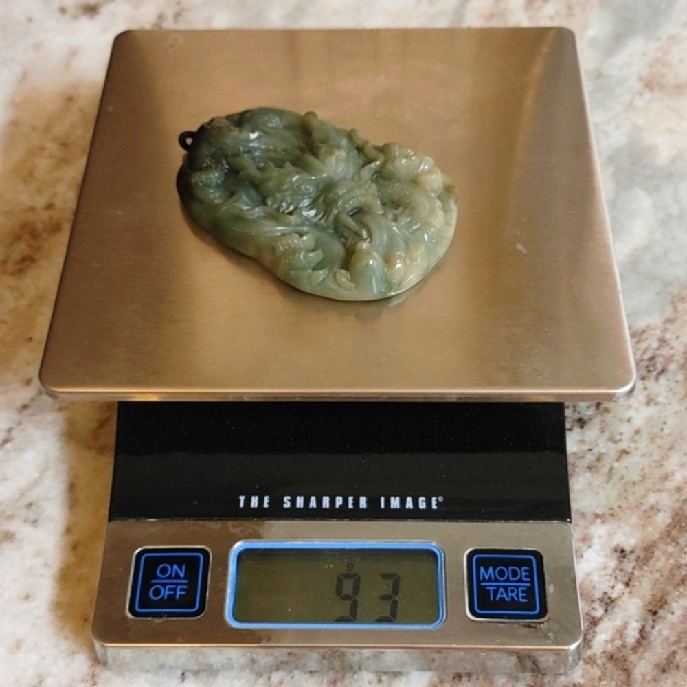 Jadeite Large Fire Breathing Dragon - Picture 5 of 17